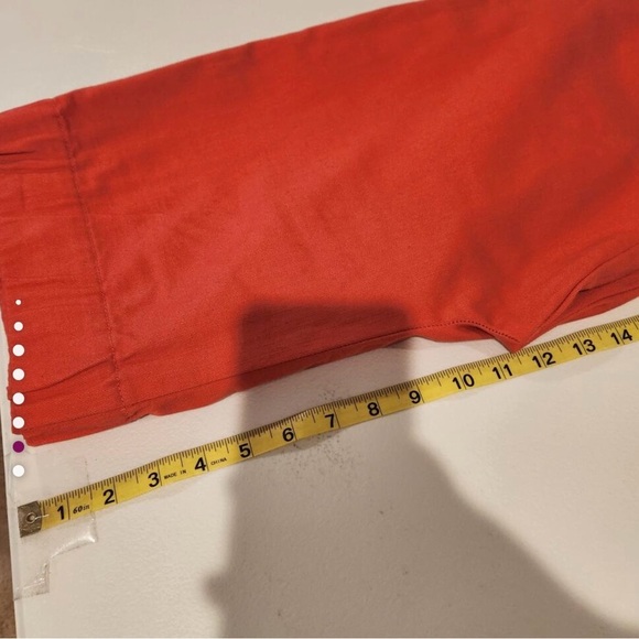Soft Surroundings Coral Metro Pull On Pants Size L - Picture 9 of 10